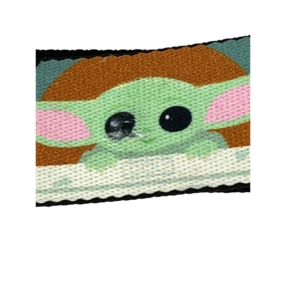 Buckle-Down Star Wars Grogu Belt Unisex 24-38 Green Mandalorian Grogu Baby Yoda - Picture 3 of 10